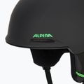 Шолом гірськолижний дитячий Alpina Brix black/ neon matt 7