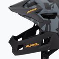 Шолом велосипедний дитячий Alpina Rupi black camo/orange matt 7