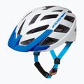 Шолом велосипедний Alpina Panoma 3.0 white/blue gloss
