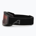 Окуляри гірськолижні Alpina Venet QV black matt/gold 4