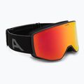 Окуляри гірськолижні Alpina Venet Q-Lite black matt/red