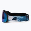 Окуляри гірськолижні дитячі Alpina Fernie Q-Lite black/blue matt 4