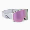 Окуляри гірськолижні дитячі Alpina Fernie Q-Lite white matt/rose