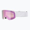 Окуляри гірськолижні дитячі Alpina Fernie Q-Lite white matt/rose