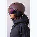 Шолом лижний Alpina Arber 2 Visor Q-Lite ox brown matt 6