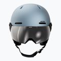 Шолом лижний Alpina Arber 2 Visor Q-Lite ice blue matt 2