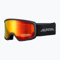 Окуляри лижні Alpina Narkoja 2 Q-Lite black matt/red s2