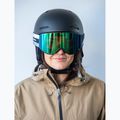 Окуляри лижні Alpina Venet Q-Lite black/green matt 3