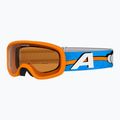 Окуляри лижні дитячі Alpina Piney 2.0 orange/blue matt