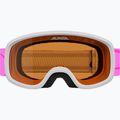 Окуляри лижні дитячі Alpina Piney 2.0 white/pink matt 2