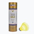 Волани для бадмінтону VICTOR Nylon Shuttle 2000 slow 6 шт. yellow