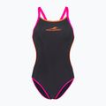 Купальник суцільний жіночий aquaFeel Training V-Back gray / smoke
