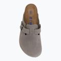 Шльопанці BIRKENSTOCK Boston Soft Footbed Oiled Leather Regular iron 5
