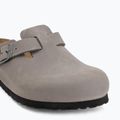 Шльопанці BIRKENSTOCK Boston Soft Footbed Oiled Leather Regular iron 7