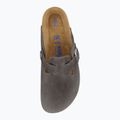 Шльопанці BIRKENSTOCK Boston Soft Footbed Oiled Leather Narrow iron 10
