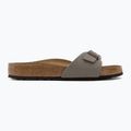 Жіночі шльопанці BIRKENSTOCK Madrid Birkibuc Regular stone 2