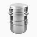 Набір посуду туристичного Tatonka Handle Mug 600 мл steel
