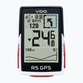 Велокомп'ютер VDO R5 GPS Top Mount-Set чорно-білий 64051
