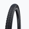 Велосипедна шина SCHWALBE Marathon Mondial Raceguard Addix дротяна чорна з рефлекторним покриттям