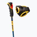 Палиці гірськолижні LEKI Spitfire 3D denim blue/ aegean blue/ mustard yellow 4