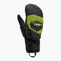 Рукавиці гірськолижні чоловічі LEKI WCR Coach 3D Mitt black/ice lemon 2