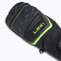 Рукавиці гірськолижні дитячі LEKI WCR Team 3D Junior Mitt black/ ice lemon 5
