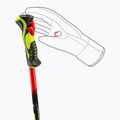 Палиці лижні дитячі LEKI WCR Evo Lite SL TR bright red/black/neon yellow 6