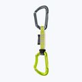 Карабін швидкий для альпінізму EDELRID Pure Pro Set 12 cm slate-oasis