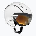 Шолом лижний CASCO SP-6 Visor Limited white chameleon