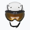 Шолом лижний CASCO SP-6 Visor Limited white chameleon 2