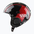 Лижний шолом Casco SP-4.1 чорний/червоний 2