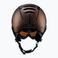 Шолом лижний CASCO SP-2 Carbonic Visor brown 3