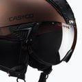 Шолом лижний CASCO SP-2 Carbonic Visor brown 6