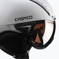 Шолом лижний CASCO SP-2 Carbonic Visor white 6