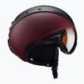 Шолом лижний CASCO SP-2 Carbonic Visor red 3