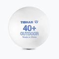 М'ячі для настільного тенісу Tibhar Outdoor Balls 10 шт білі. 2