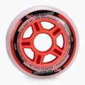 Колеса для роликових ковзанів з підшипниками Powerslide PS One Spacer/Bearings 80mm/82A 8 шт. білі 905308