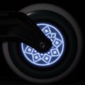 Колеса для роликових ковзанів Powerslide Graphix LED Wheel 100 Left білі 905345 5