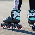 Роликові ковзани  жіночі Powerslide Phuzion Radon Teal 90 чорні 902011 9