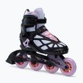 Роликові ковзани жіночі Playlife Lancer 84 чорно-фіолетові 880274