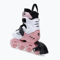 Роликові ковзани дитячі Powerslide Khaan Junior LTD біло-рожеві 940672 3