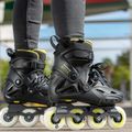 Роликові ковзани чоловічі Powerslide Imperial One 80 чорно-жовті 908376 10