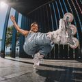Роликові ковзани жіночі Powerslide Next Marble 100 рожеві 908405 15