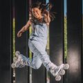 Роликові ковзани жіночі Powerslide Next Marble 100 рожеві 908405 16
