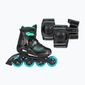 Дитячі ролики з захисним спорядженням Playlife Joker Combo Jr blue sky