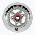 Колеса для роликових ковзанів Powerslide Infinity 84 RTR ABEC9/Spacer 4 шт. сірі
