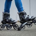 Чоловічі роликові ковзани Playlife GT 110 чорні/сірі 15