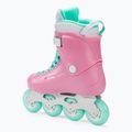 Жіночі роликові ковзани Powerslide Zoom цукрова вата рожеві 3
