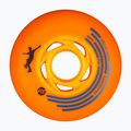 Колеса для роликів Powerslide King of Slides 4 pcs 76 mm/90A orange/orange 2