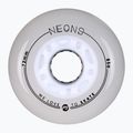 Колеса для роликів Powerslide Neons LED 72 mm/85A 4 pcs. white